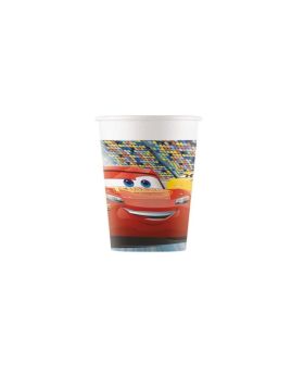 Disney Cars 3 Party Paper Cups 200ml, pk8