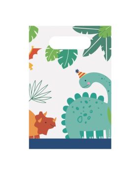8 Dino-Mite Party Paper Bags