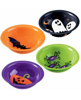 Halloween Plastic Candy Bowls