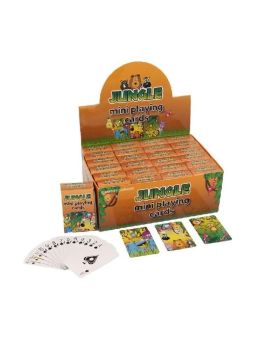 Jungle Animals Mini Playing Cards