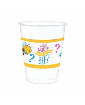 What Will It Bee? Plastic Cups 473ml, pk25