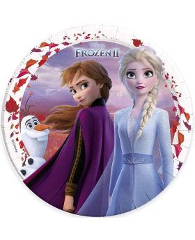 Disney Frozen 2 Party Plates 23cm, pk8