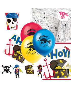 Ahoy Pirate Party Ultimate Pack for 8