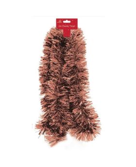 Copper Chunky Tinsel 2m