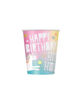 Unicorn Birthday Party Cups