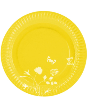 Summer Yellow Dinner Plates 