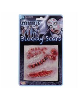 Halloween Special Effects Makeup - Zombie Scars
