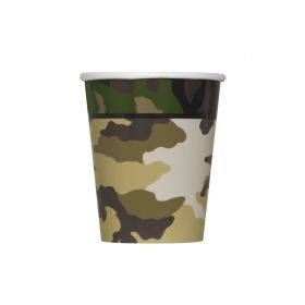 Military Camo Party Cups