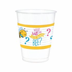 What Will It Bee? Plastic Cups 473ml, pk25